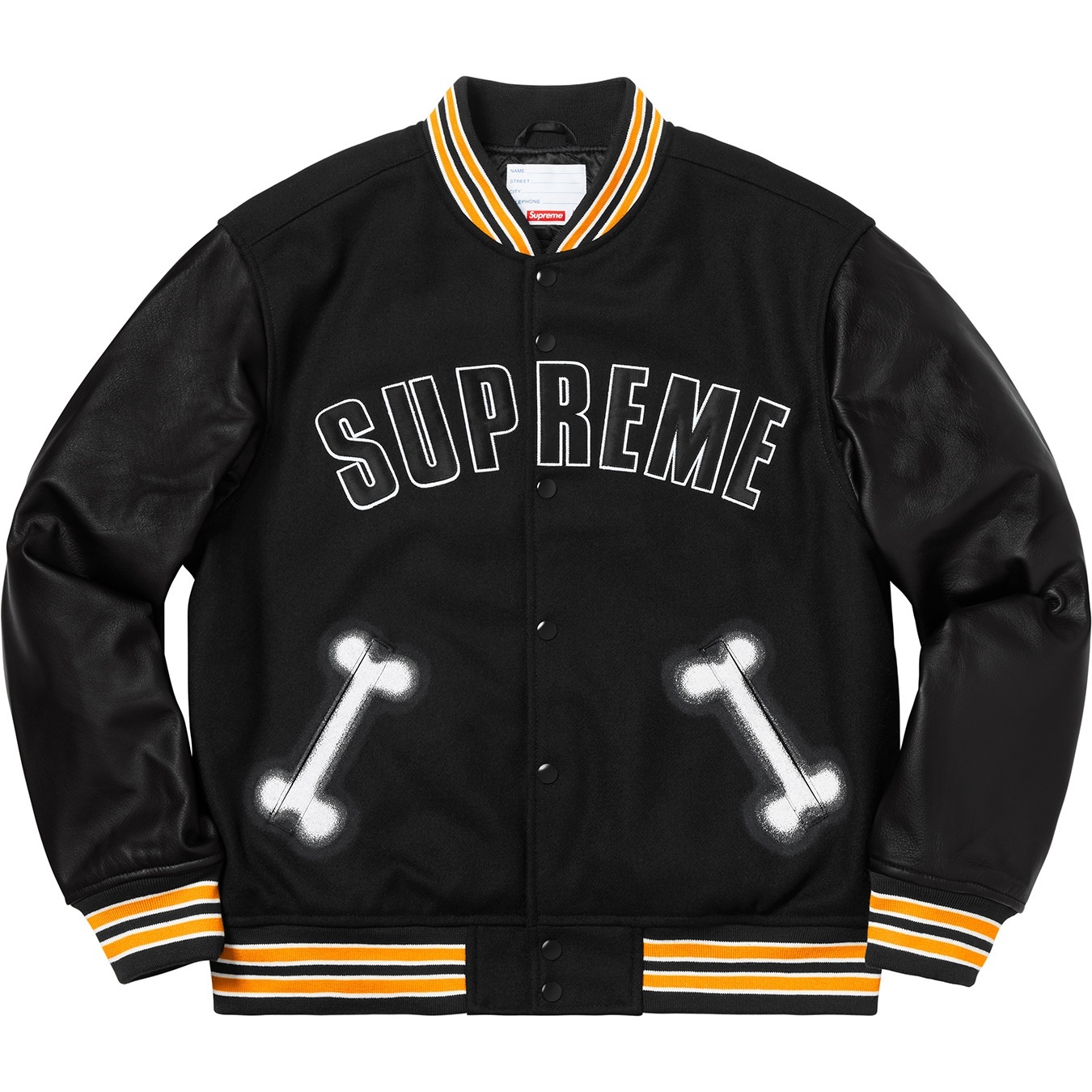 Bone Varsity Jacket view 4